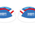 蓝色款骑行海盗帽